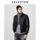 SELECTED Men's Winter Baseball Collar Coat Pleated Duck Down Jacket Outwear S | 419412590