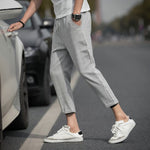 Streetwear 2020 New Mens Plaid Pants Slim Fit Dress Pants Men Plus Size Casual Pants For Men Ttrousers